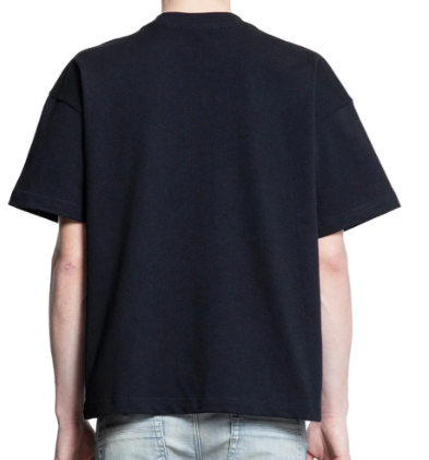 Amiri snake tee Cotton T-Shirt Black