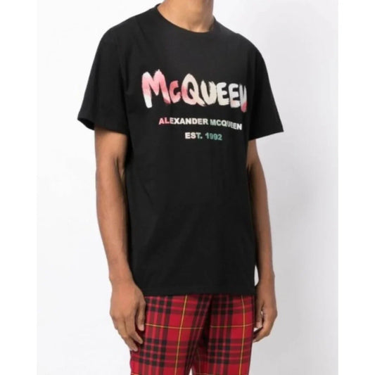 Tricou ALEXANDER MCQUEEN, Logo Multicolor EST 1992