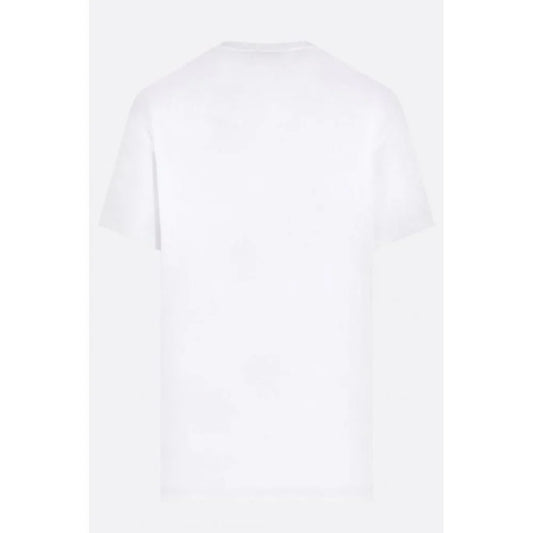 Tricou ALEXANDER MCQUEEN, Logo Multicolor, Alb