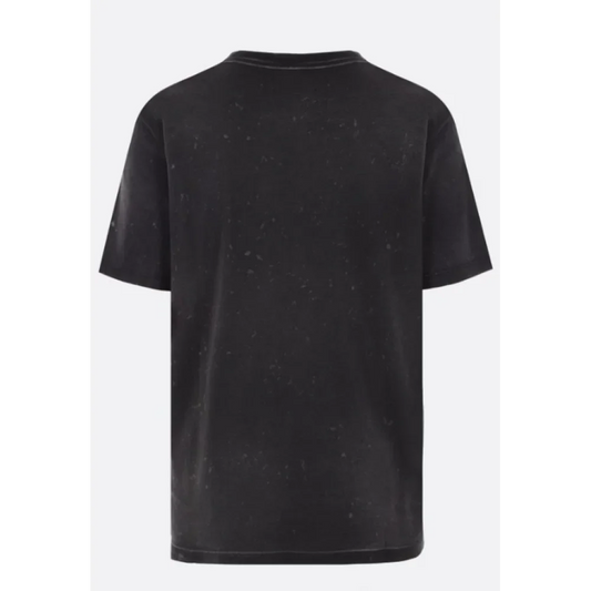 Tricou Amiri, White, Tiger Print, Negru